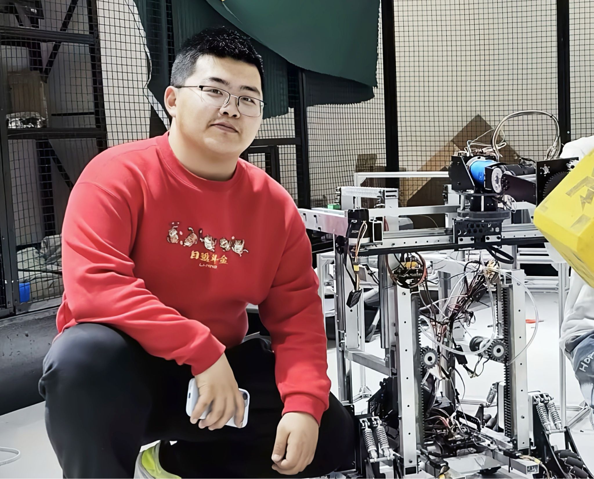 王子豪：多年追逐 一场机甲梦